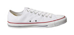 Converse Unisex Chuck Taylor All Star Ox Low Top Classic Optical White Sneakers - 9.5 Men 11.5 Women