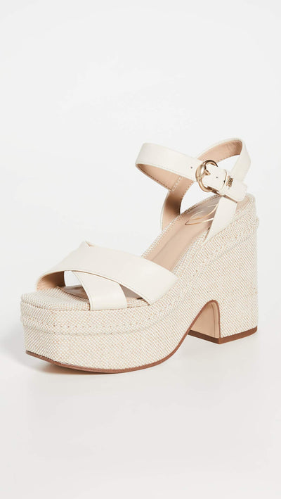 Sam Edelman Trianna Ivory Suede 7 M