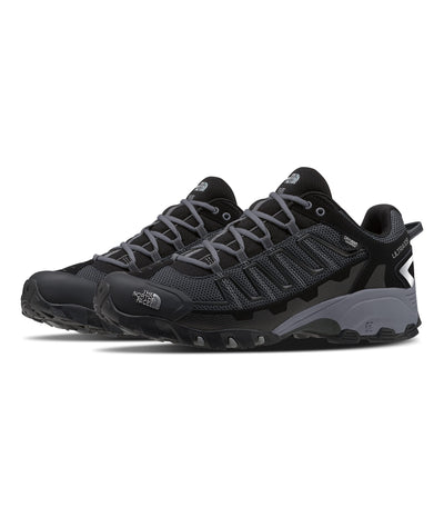 THE NORTH FACE Men's Ultra 109 Waterproof Trail Shoe, TNF Black/Dark Shadow Grey, 15