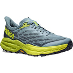 Hoka Oneone 1123159 Men's Speedgoat 5 Wide, Stone Blue/Dark Citron, stone blue/dark citron, 28.5 cm