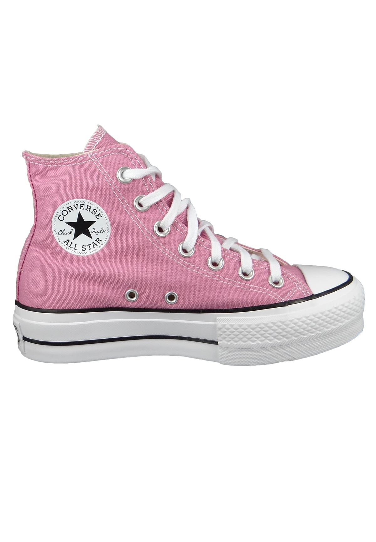 Converse Women's Stylish, Magic Flamingo Black White, 7.5