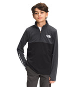 THE NORTH FACE Boys' Reactor Thermal ¼ Zip, Asphalt Grey, Medium