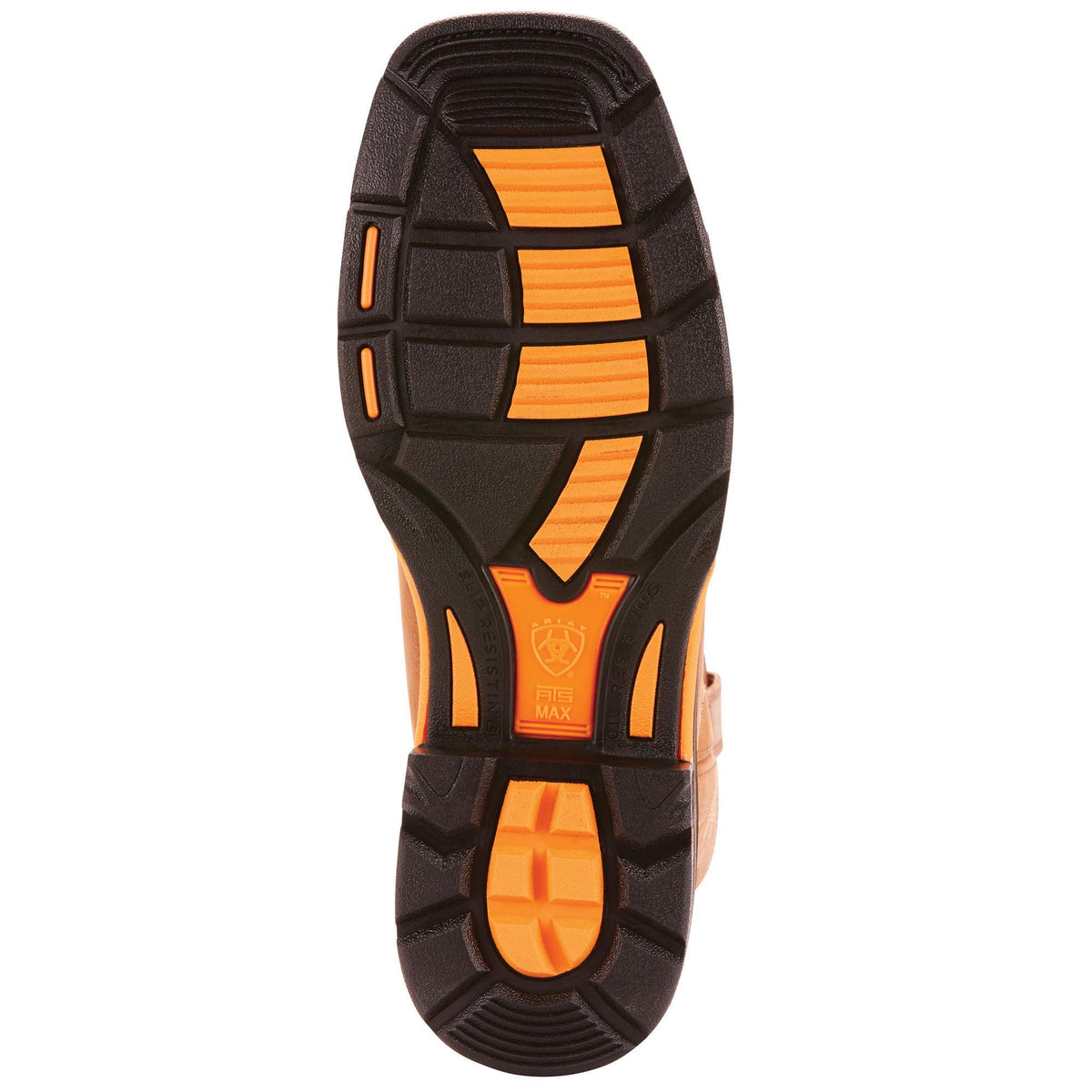 BMVY9 Mens WorkHog Wide Square Toe Work Boot Dark Earth/Brick 10 Narrow