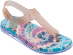 Melissa Shoes Hera Sandal Clear/Pink/Blue 9 M