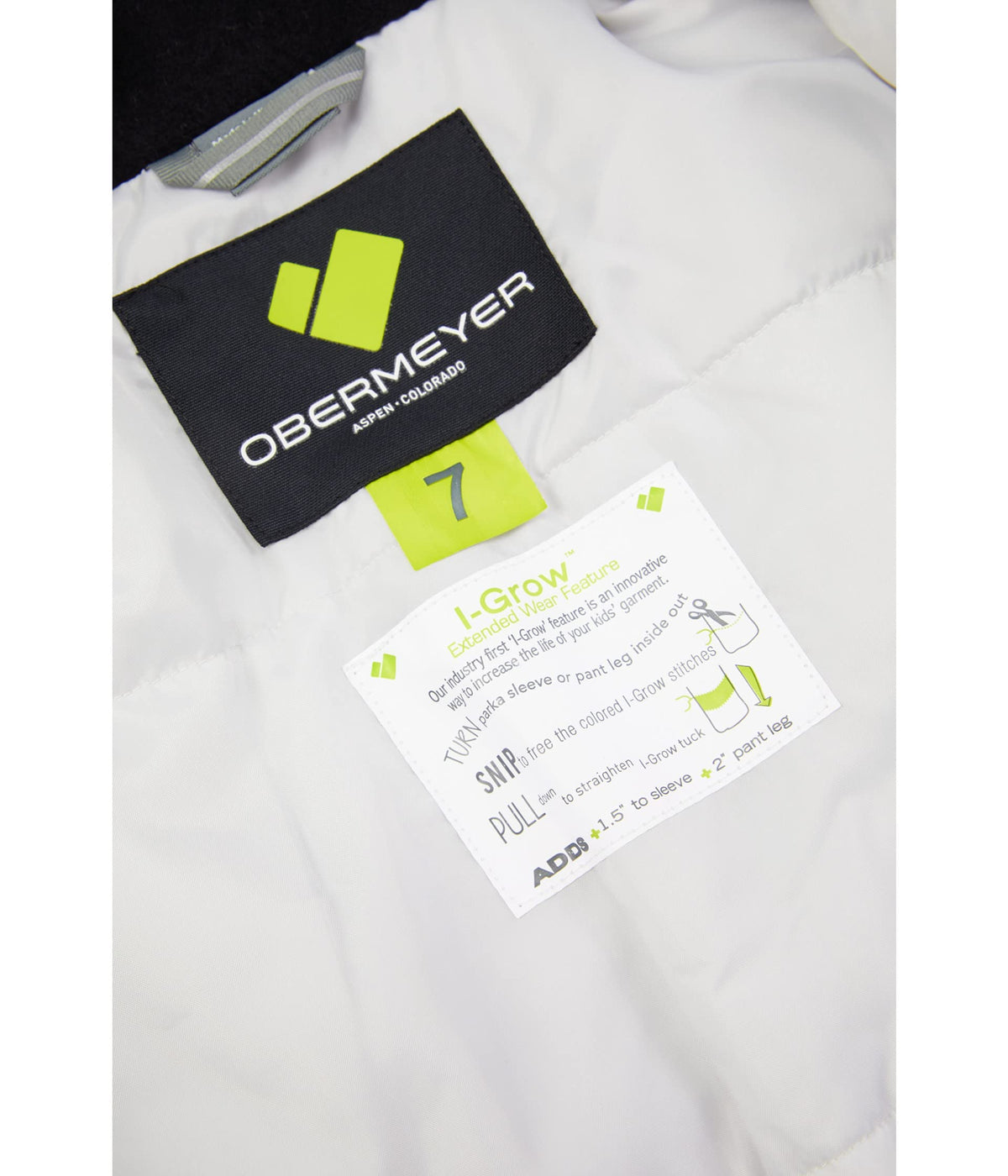 Obermeyer Boys' Insulated Top Black 5