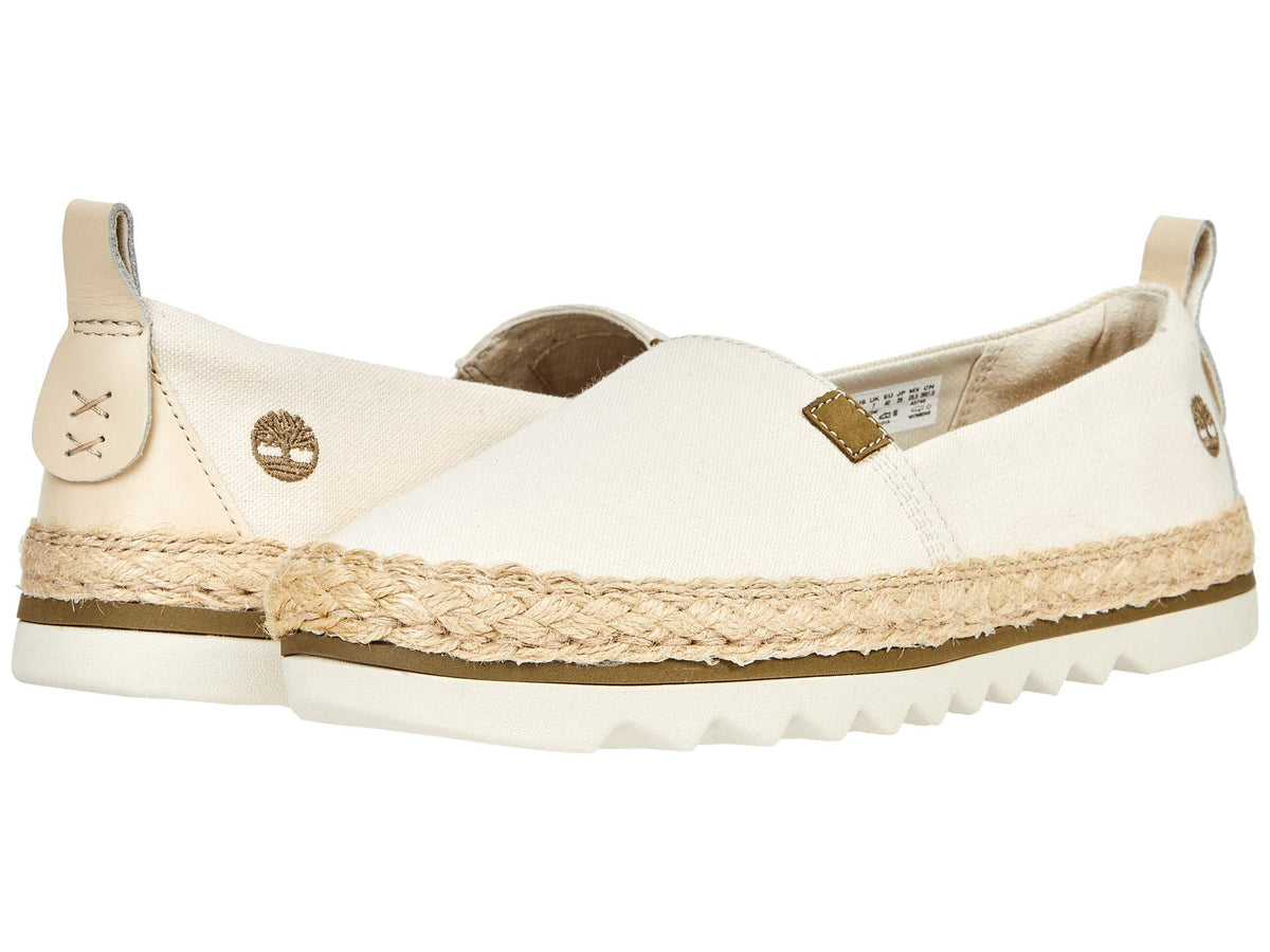 Timberland Womens Barcelona Bay Ek+ Classic Textile 6 Natural Canvas