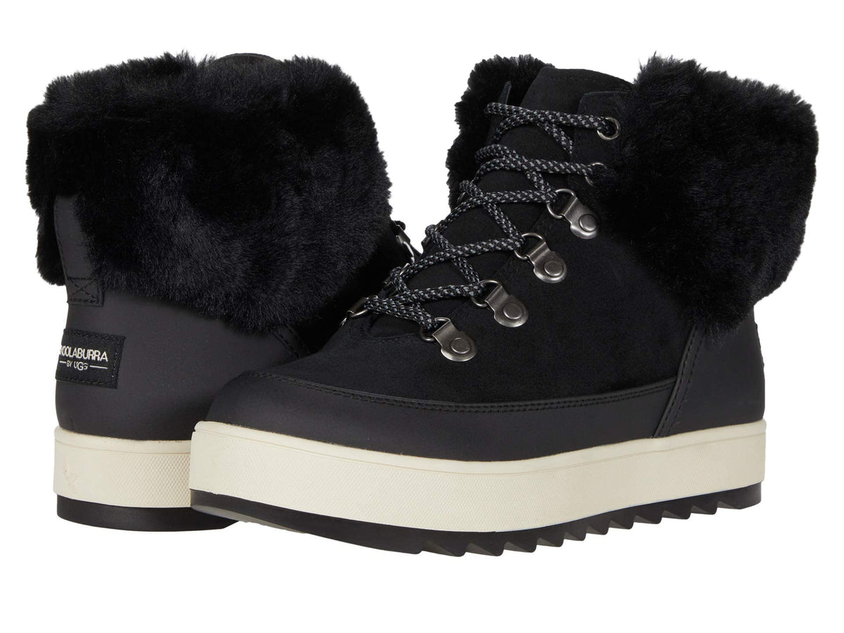 Koolaburra by UGG Tynlee Lace-Up Black 5 M
