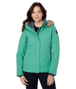 Obermeyer Tuscany II Jacket for Women - Front Zip Closure, Long Sleeves and Internal Cuffs, and Gorgeous Snow Jacket Eucalyptus 10 One Size