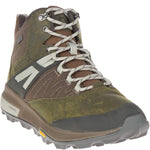 Merrell mens Zion Mid Waterproof Hiking Boot, Dark Olive, 7 M US
