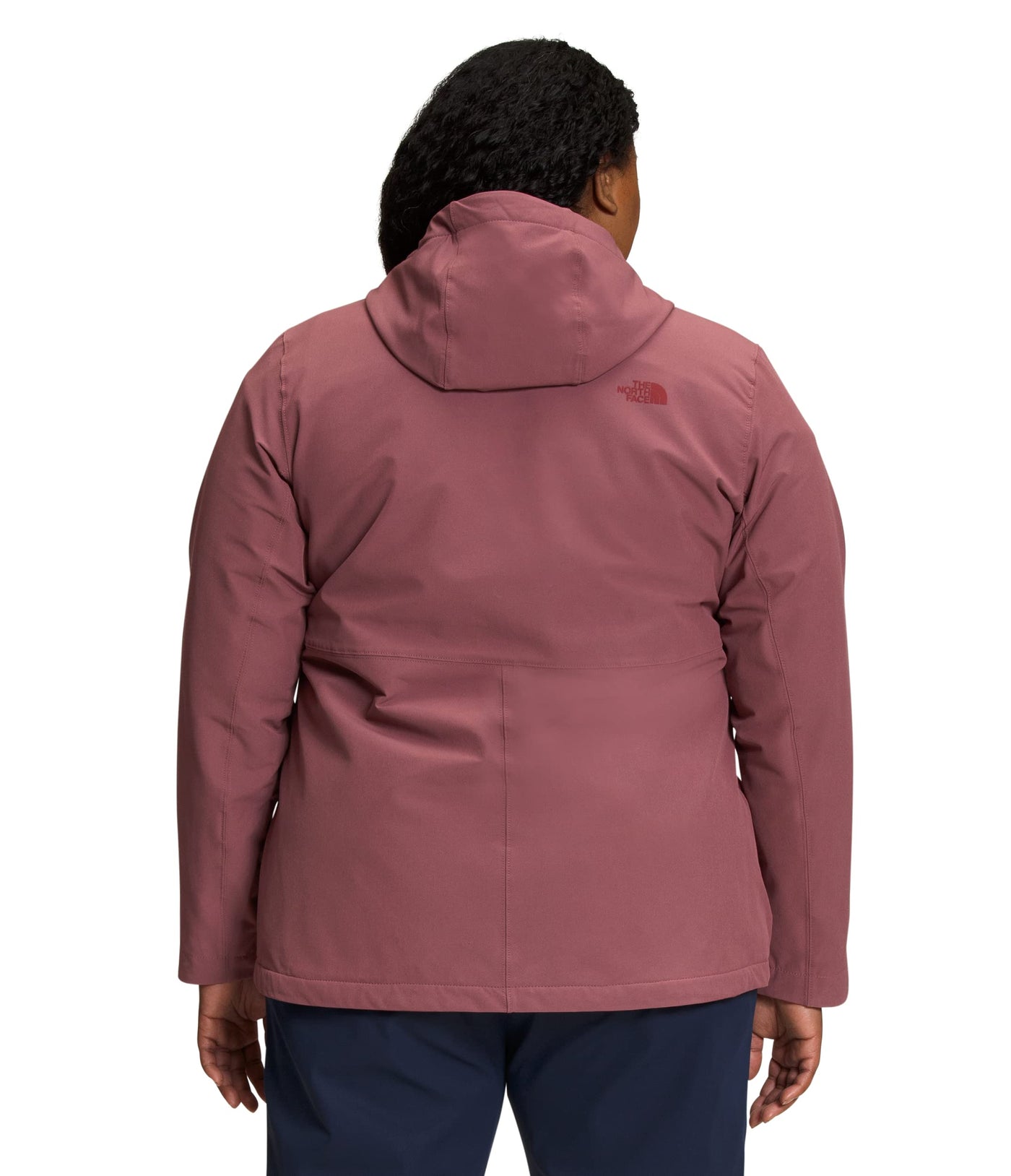 THE NORTH FACE Women's Shelbe Raschel Hoodie (Standard and Plus Size), Wild Ginger, 3X