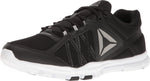 Reebok Mens Yourflex Train 9.0 MT Black/Skull Grey/White/Pewter/Grey Athletic Shoe
