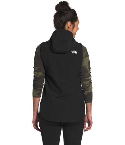 THE NORTH FACE Women's Shelbe Raschel Hooded Vest, TNF Black, X-Large