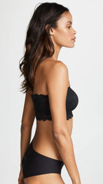 SPANX Women's Undie-Tectable Better Bandeau X-Small Very Black