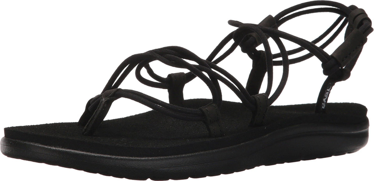 Teva Women's Voya Infinity Sandal, Black, 8