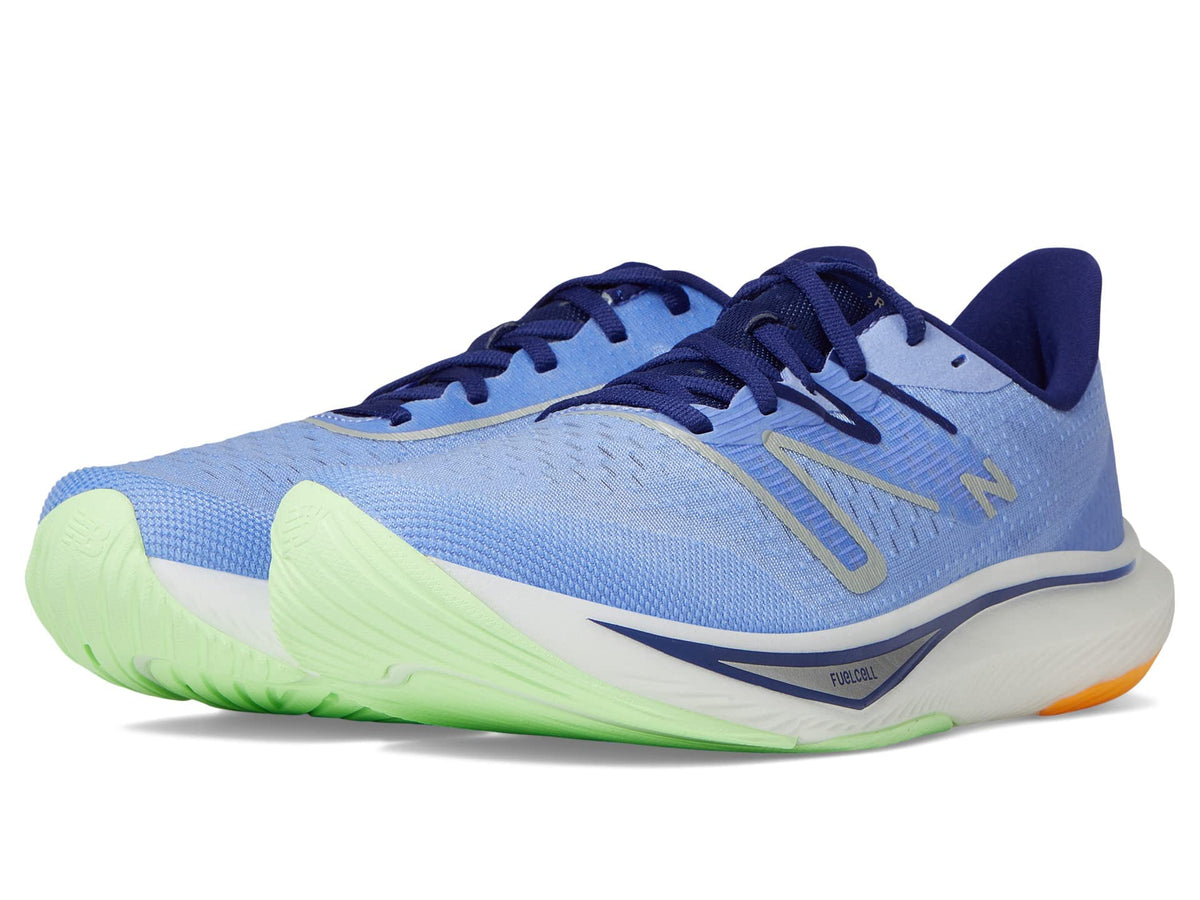 New Balance Women's FuelCell Rebel V3 Running Shoe 5 Vibrant Violet/Victory Blue/Vibrant Spring Glo
