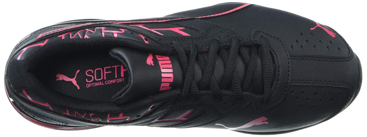 PUMA Womens Tazon 6 Cross Trainer 9 Puma Black-nrgy Rose