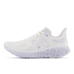 New Balance Women's Fresh Foam X 1080 V12 Running Shoe, White/Libra/Violet Haze, 5