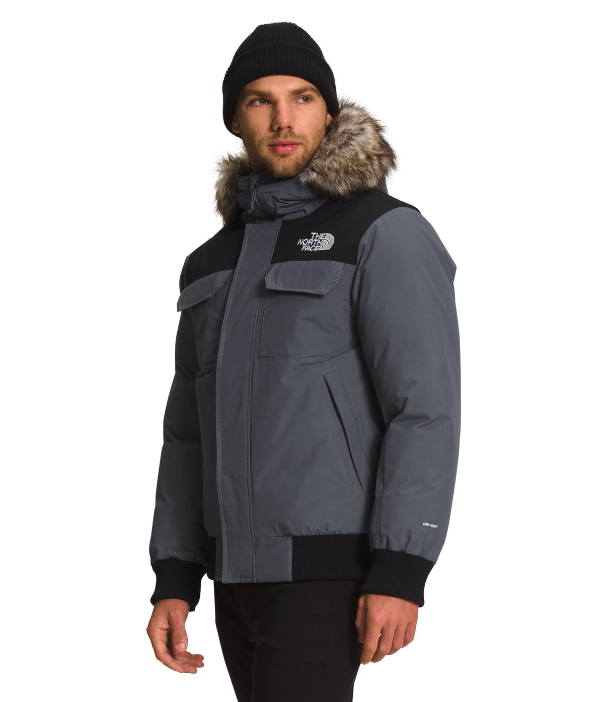 THE NORTH FACE Mcmurdo Bomber Mens Jacket Vanadis Grey Sz L