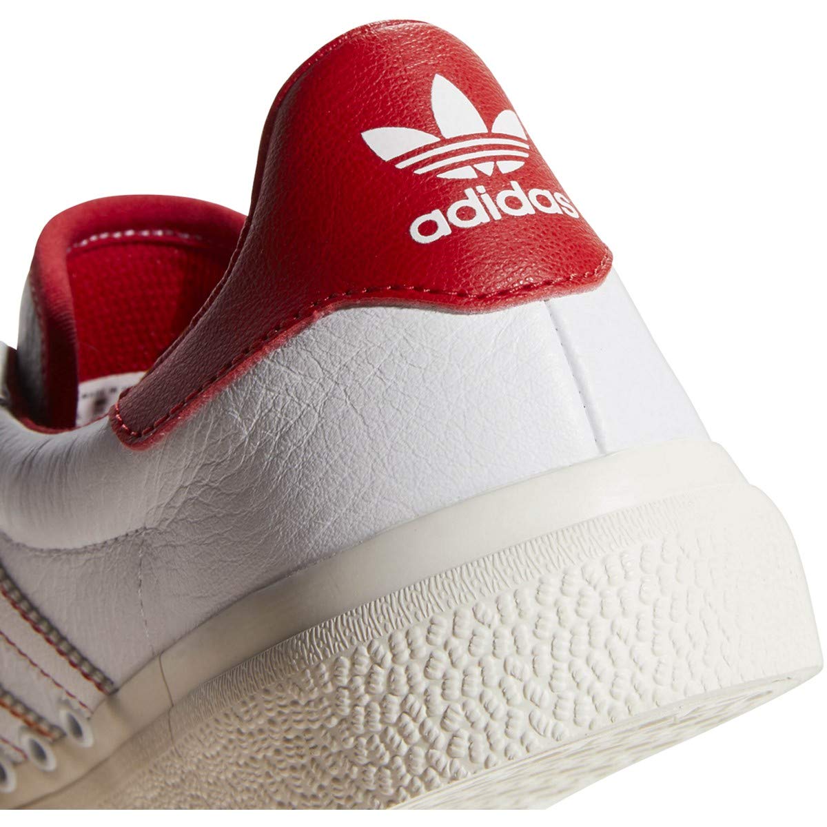adidas 3MC x Evisen (White/Scarlet/Gold Metallic) Men's Skate Shoes-12