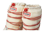 Hunter Womens Wanderer Short Faux Fur Winter & Snow Boots Ivory 5 Medium (B,M)