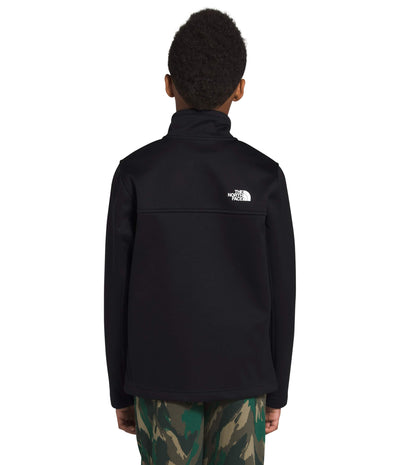 THE NORTH FACE Boys' Apex Risor Soft Shell Jacket, TNF Black, L