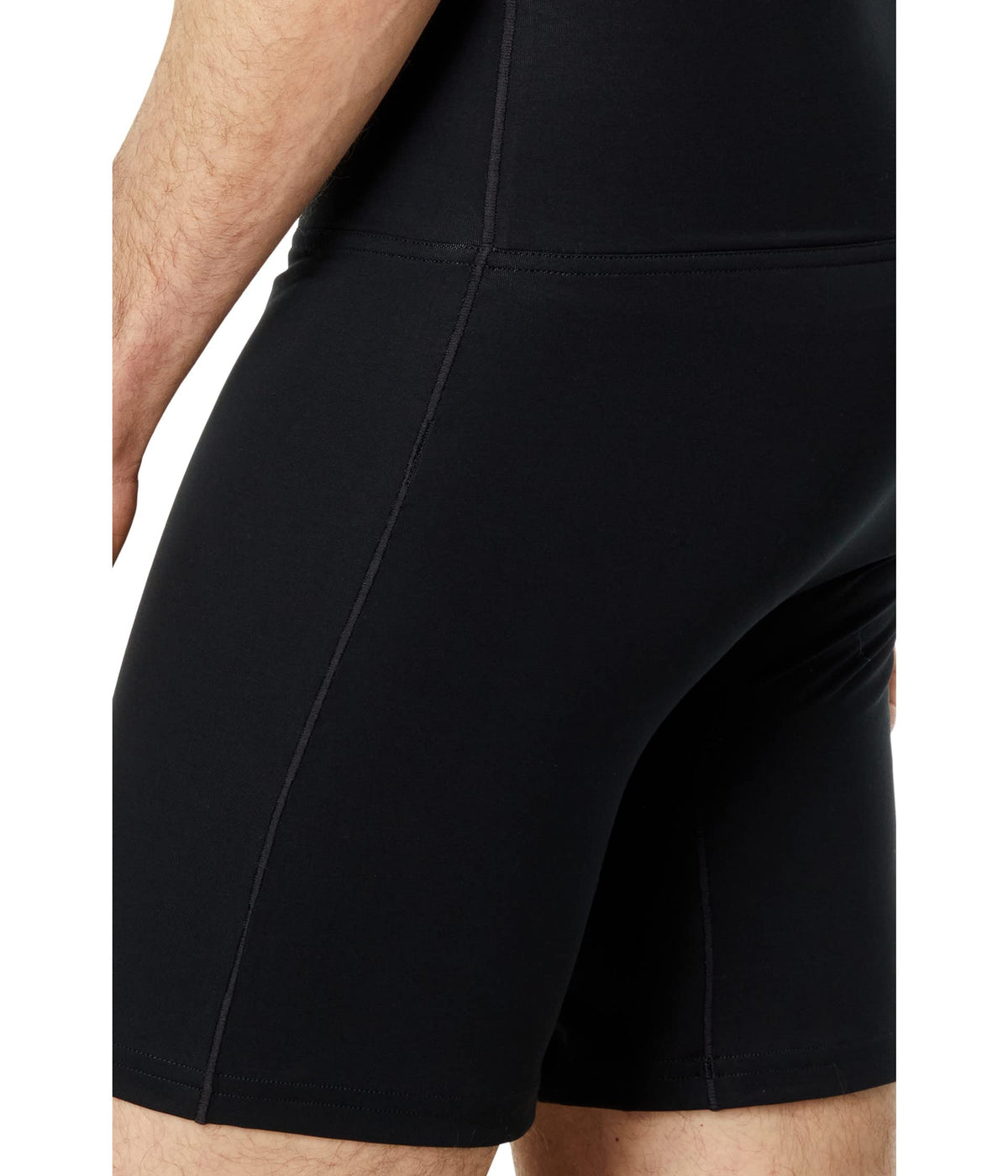 SPANX Shaping Cotton Boxer Brief Classic Black New LG