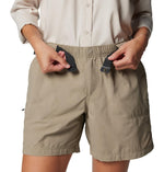 Columbia Women's Sandy River Cargo Short II, Tusk, XX-Large
