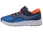Saucony Boy's S-Velocer A/C (Little Kid/Big Kid) Blue/Orange 13 Little Kid W
