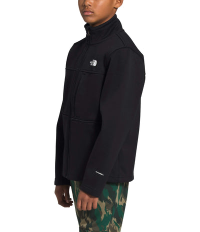 THE NORTH FACE Boys' Apex Risor Soft Shell Jacket, TNF Black, L