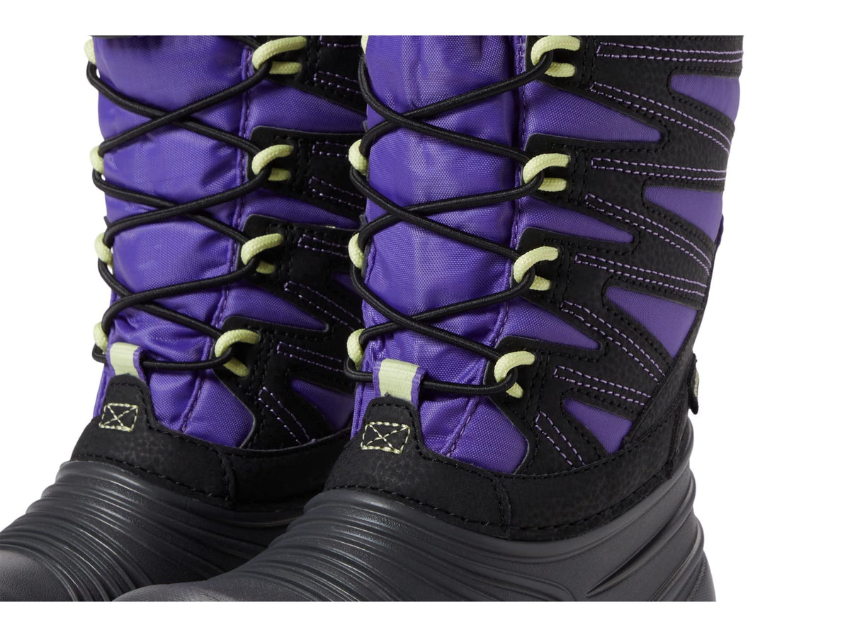 Merrell Snow Quest Lite 3.0 Waterproof Boot, Purple/Citron, 4 US Unisex Big Kid