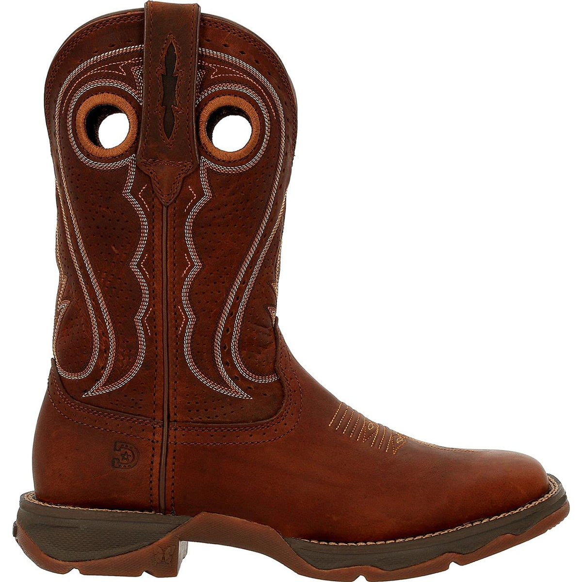 Durango Lady Women's Chestnut Western Boot, Chestnut, Size 11(M)