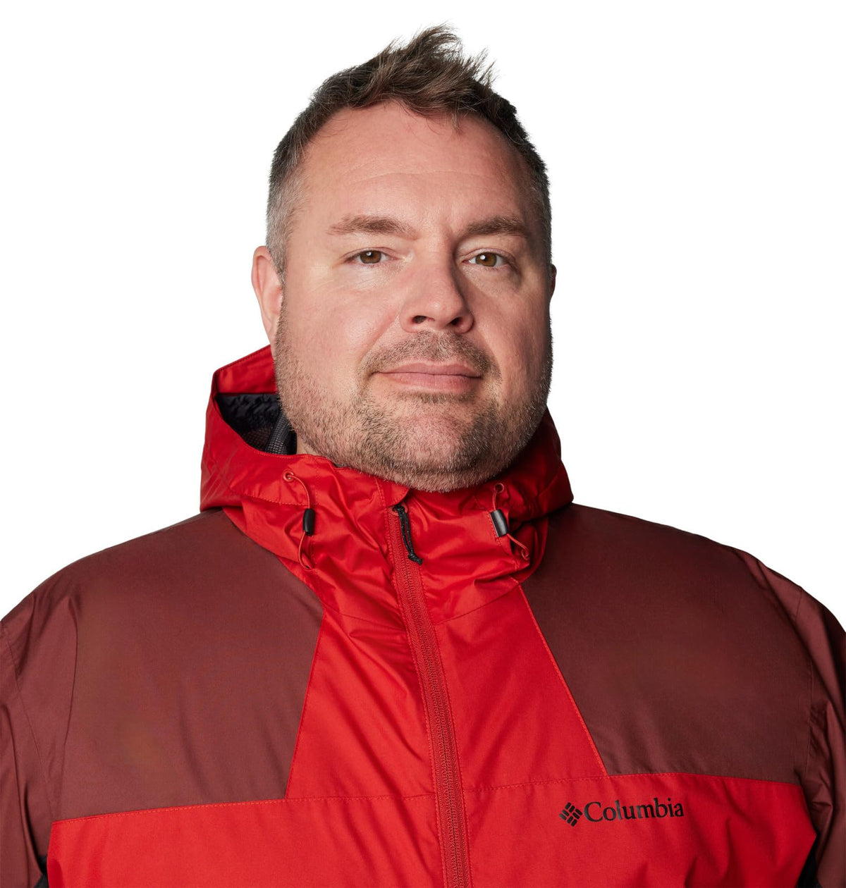 Columbia Men's Inner Limits III Jacket, Sail Red/Spice/Black, Large