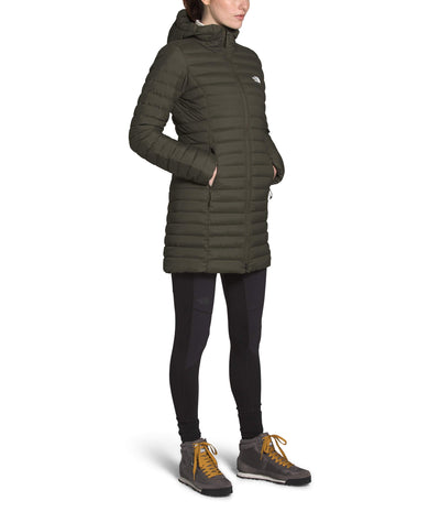 THE NORTH FACE Stretch Down Parka - Women's New Taupe Green Small