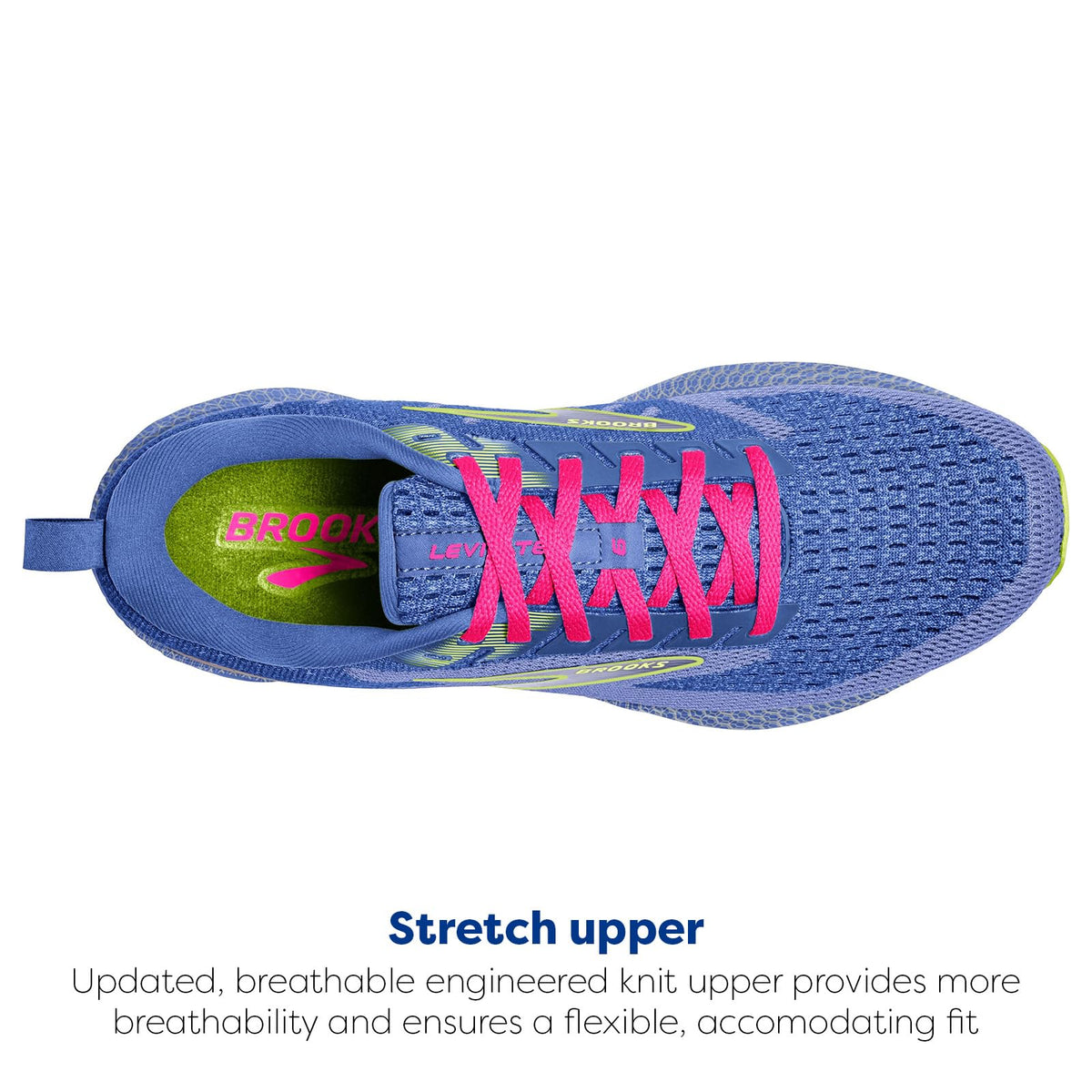 Brooks Women’s Levitate 6 Neutral Running Shoe - Purple/Pink - 10.5 Medium