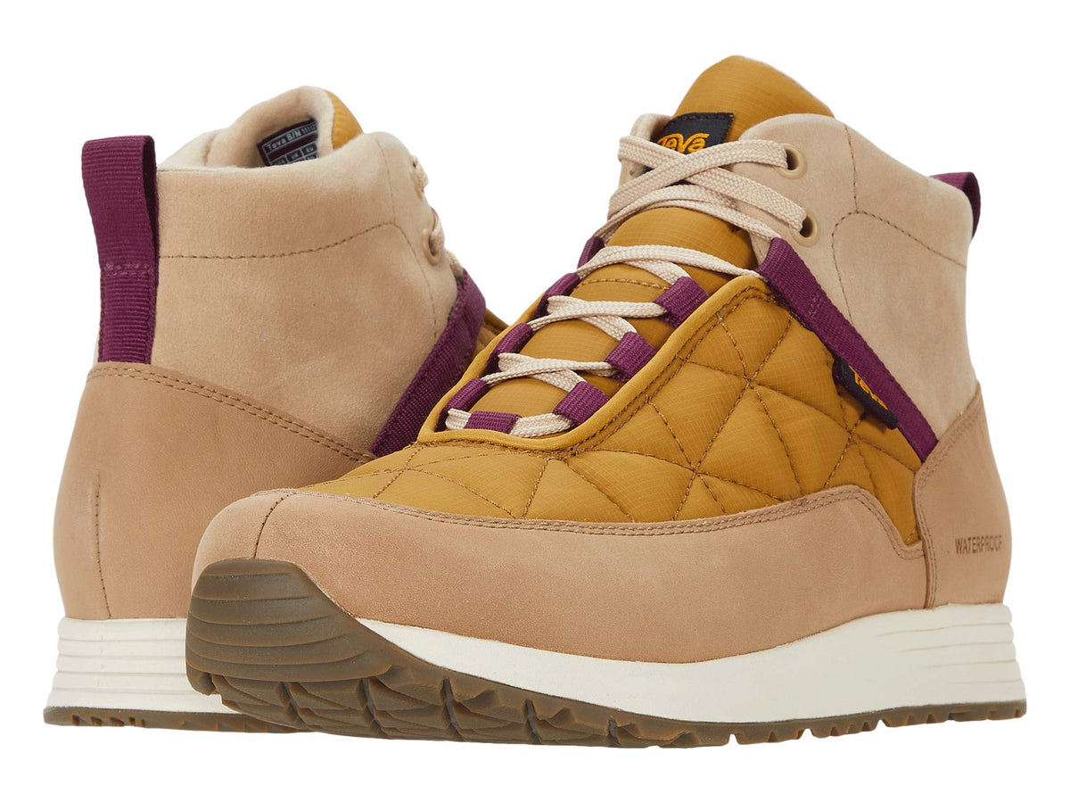 Teva Women's Wedge Sport Sandal, Sesame Medallion, 8