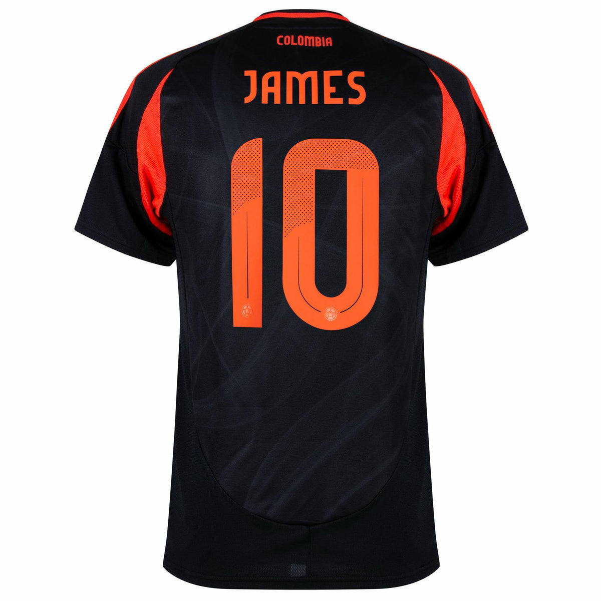James #10 Colombia Soccer Jersey 2024/25 (XX-Large) Black