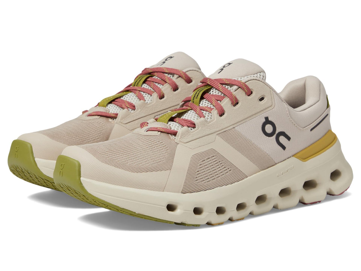 On Men's Cloudrunner 2 WalkGood LA Sneaker, Sand/Flax, 10.5