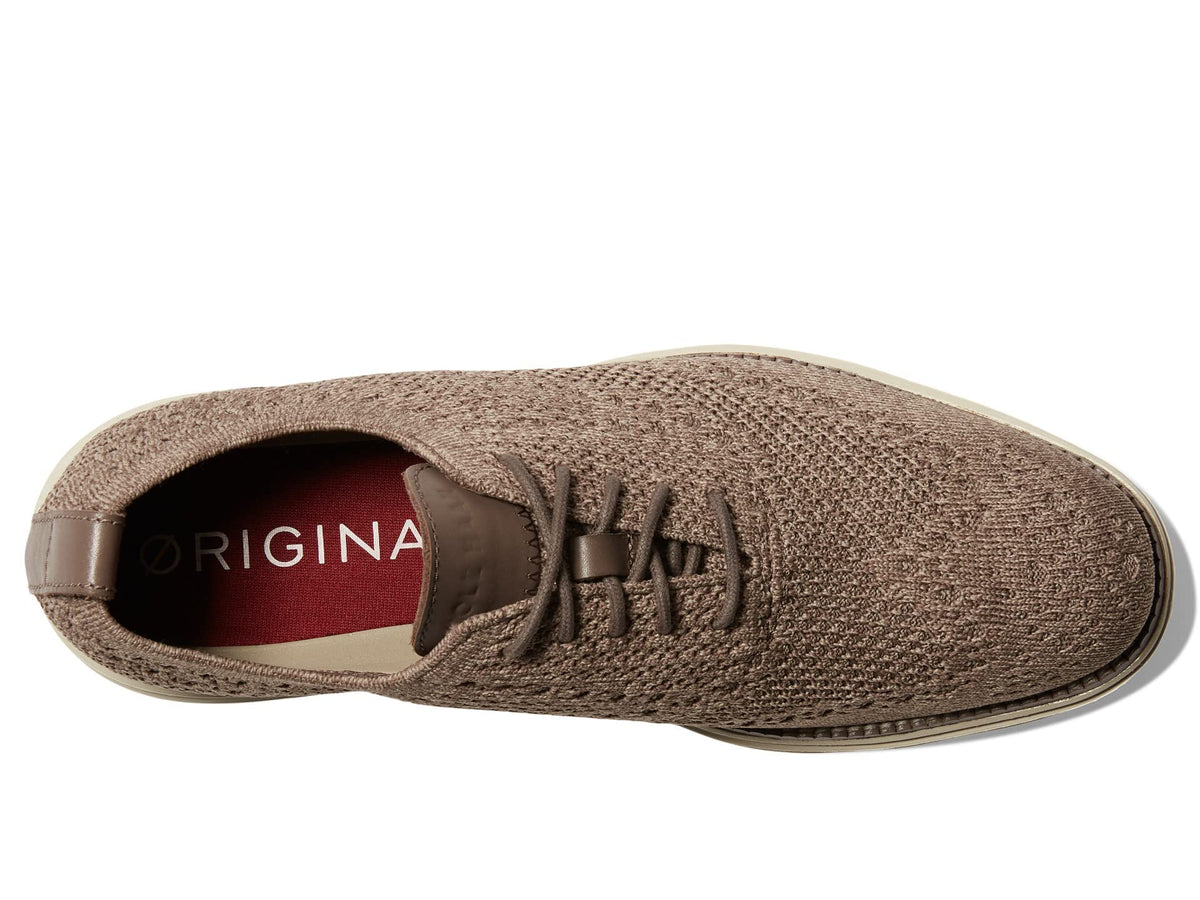 Cole Haan Men's ORIGINALGRAND Stitchlite Wingtip Oxford, Dune/Silver Birch, 15