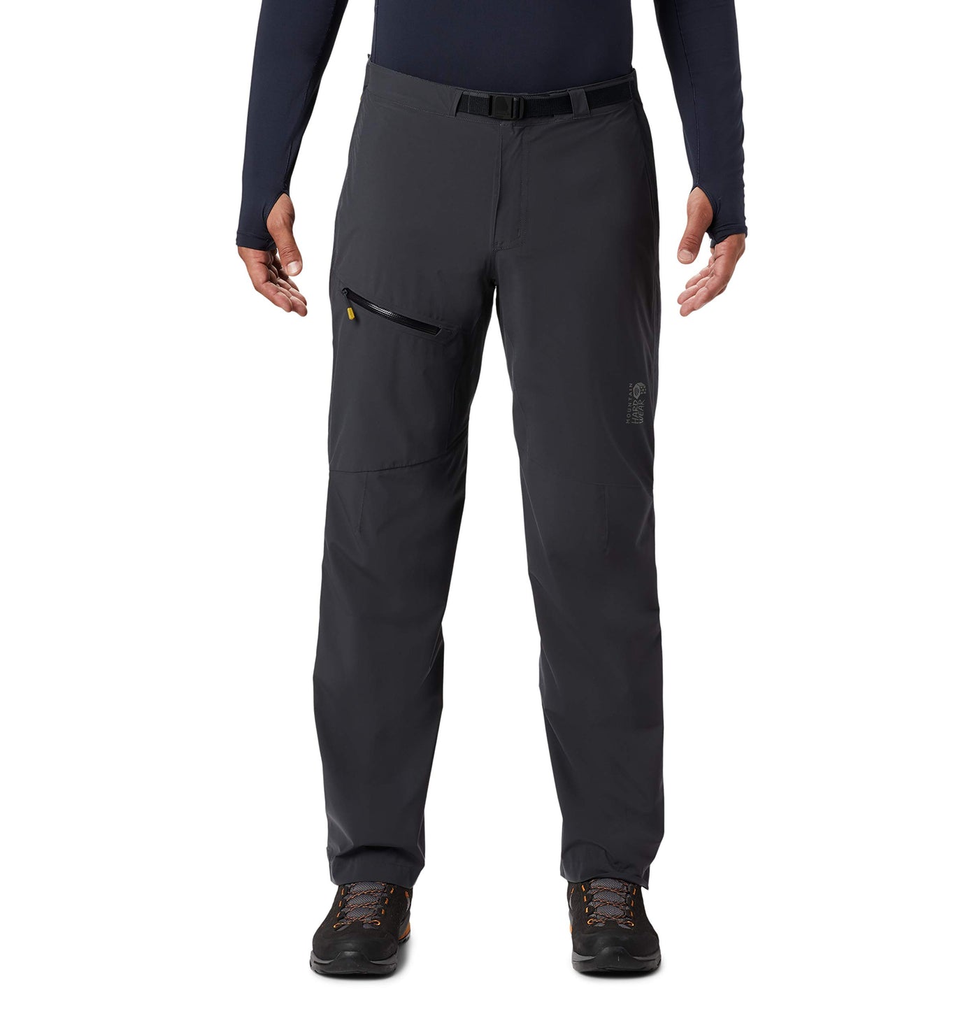 Mountain Hardwear Men's Standard Stretch Ozonic Pant, Dark Storm, X-Large Short