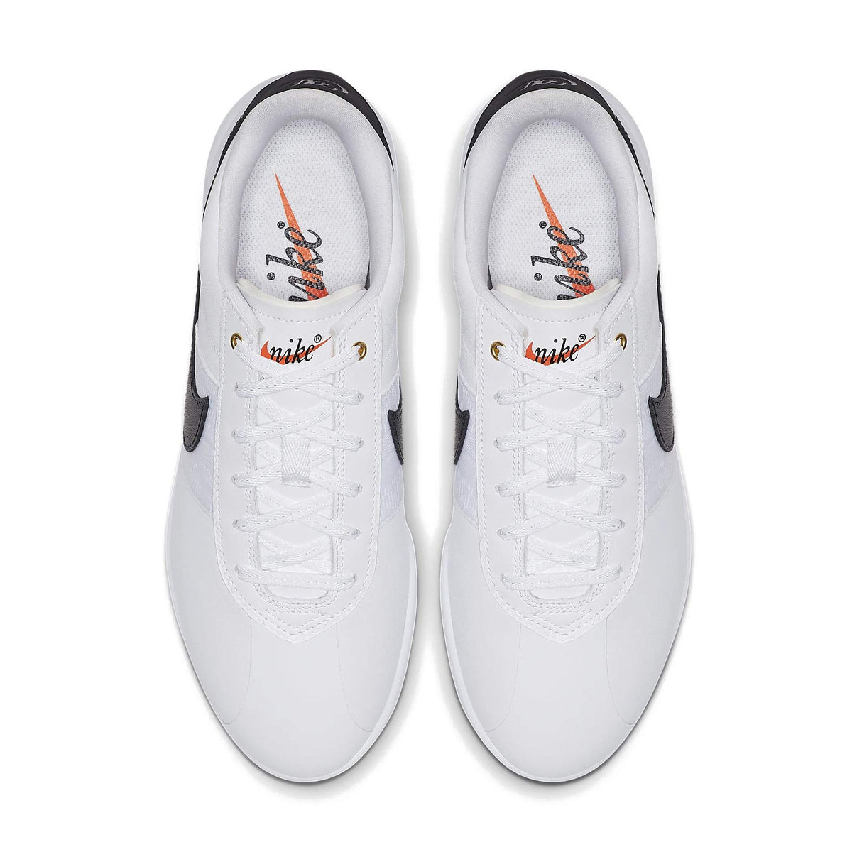 Nike Women's Cortez G Golf Shoes (White/Black, Numeric_6)