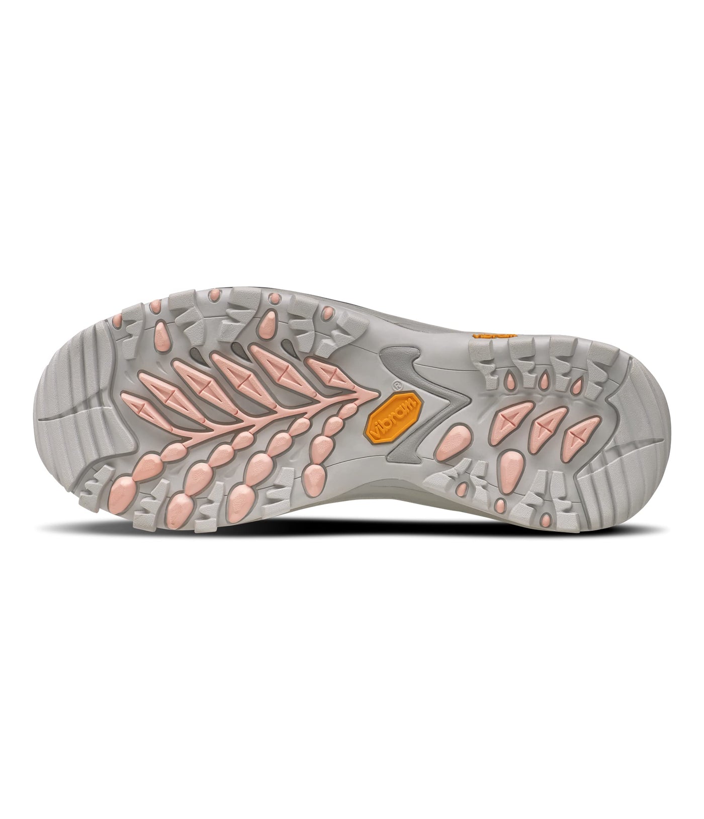 THE NORTH FACE Hedgehog Fastpack WP Womens Hiking Shoes Tin Grey/Pink Salt 6.5