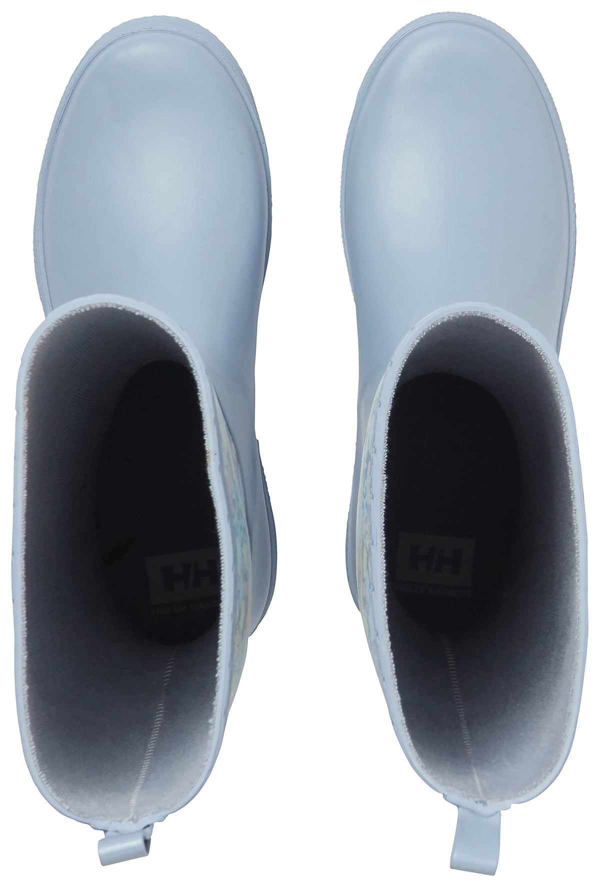 Helly-Hansen Womens Madeleine Print Waterproof Rain Boots, 555 Dusty Blue, 6