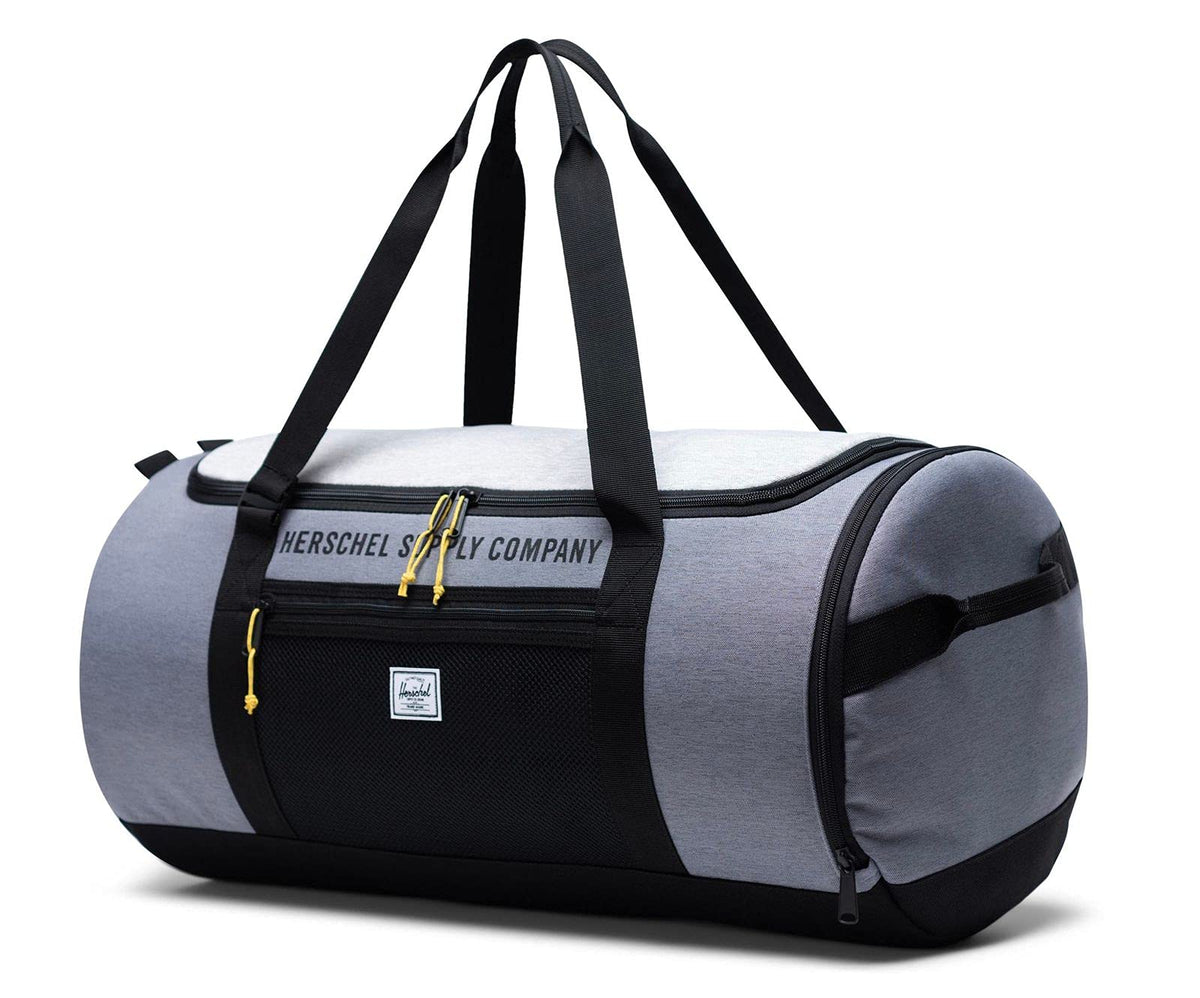 Herschel Supply Co. Sutton Carryall Mid Grey Crosshatch/Light Grey Crosshatch/Black One Size