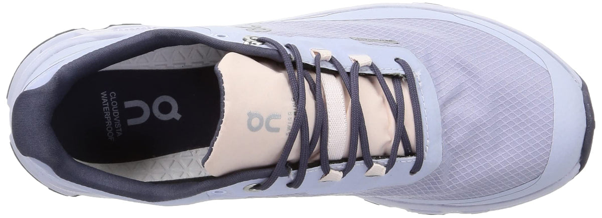 On Running Women's Cloudvista Waterproof Running Shoes Sneakers (Nimbus/Heather, 9.5 US)