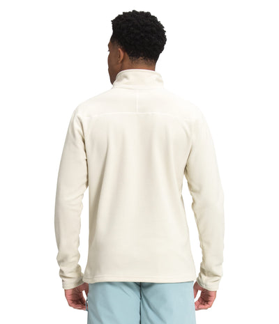 The North Face Men's Textured Cap Rock ¼ Zip Pullover Sweatshirt, Vintage White, Medium