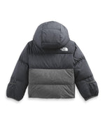 THE NORTH FACE Infant North Down Hooded Kids Jacket Vanadis Grey 0-3mo