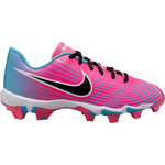 Nike Kids Hyperdiamond 3 Keystone Softball Cleats, (Size 5.5Y, Pink)