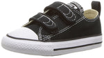 Converse Boys' Chuck Taylor All Star 2V Low Top Sneaker, Black, 9 M US Toddler