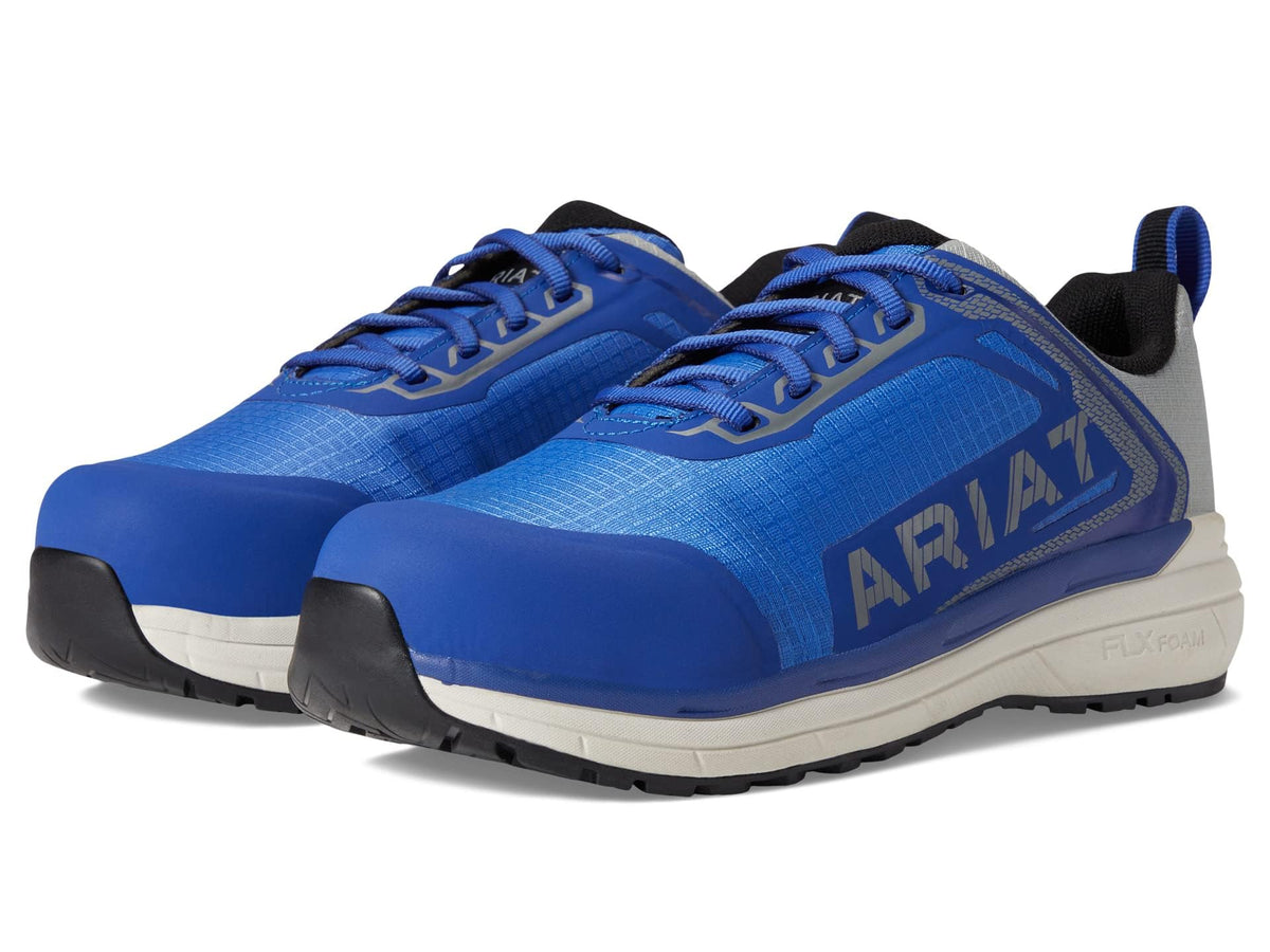 ARIAT Womens Outpace Composite Toe Safety Shoe, Baltic Blue, 11