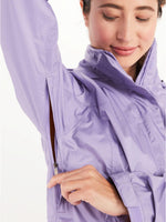 MARMOT Men's Women's Precip Eco Waterproof Rain Jacket X-Large Paisley Purple